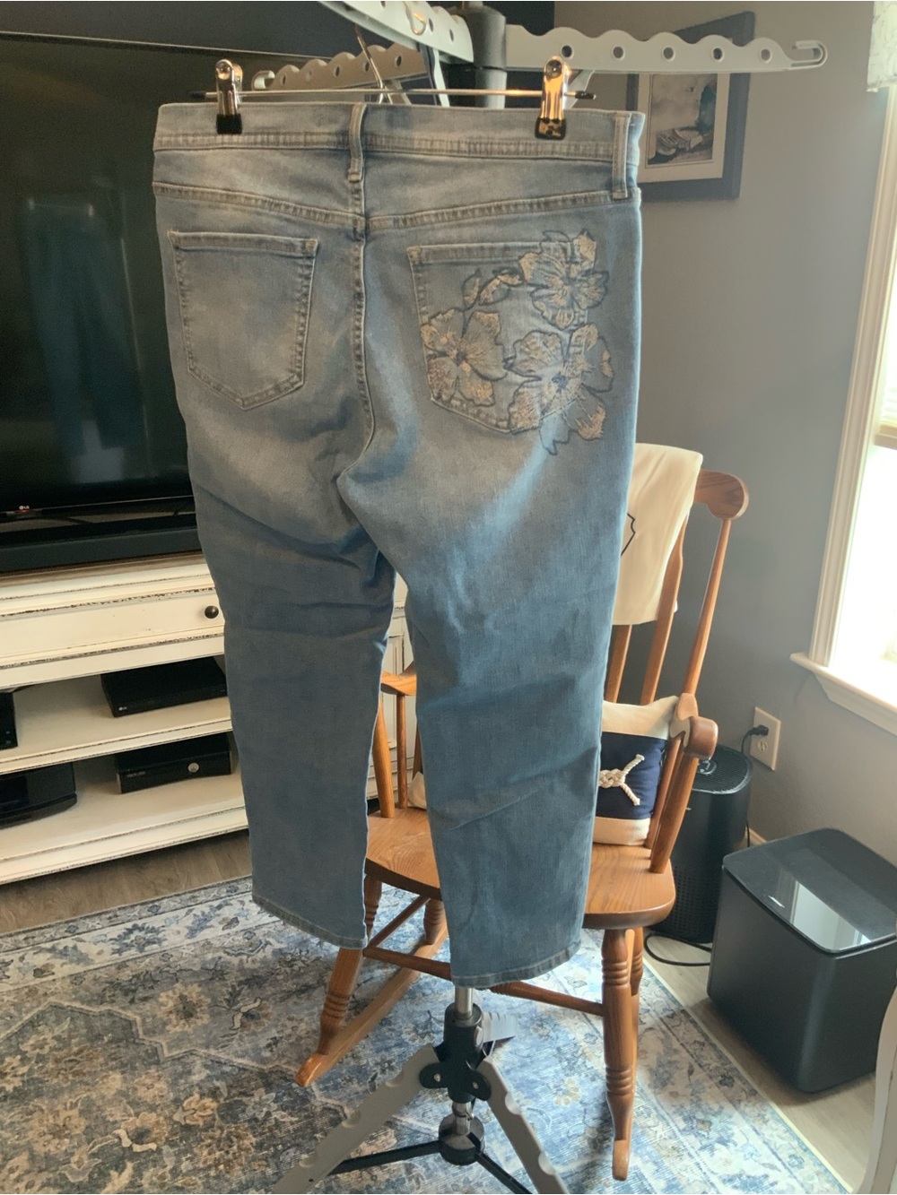 Code Bleu Light Blue Denim Jeans - Picture 3 of 4